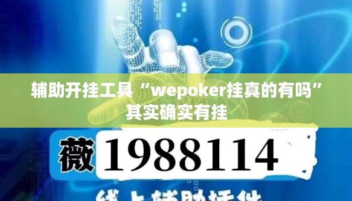 辅助开挂工具“wepoker挂真的有吗	”其实确实有挂