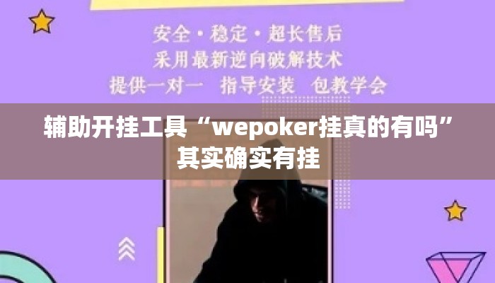 辅助开挂工具“wepoker挂真的有吗”其实确实有挂