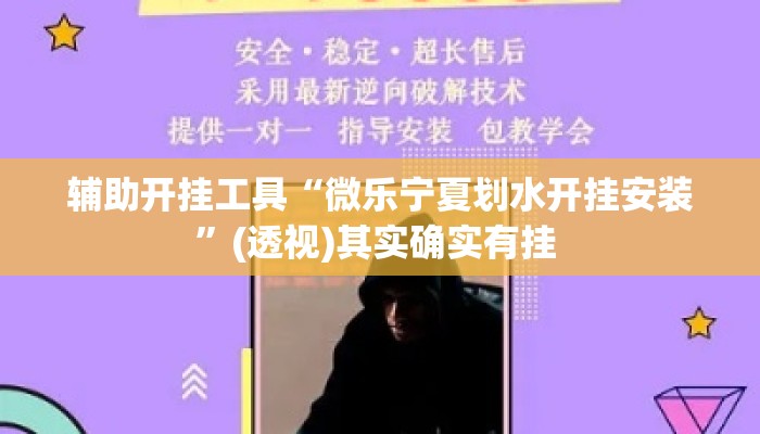 辅助开挂工具“微乐宁夏划水开挂安装”(透视)其实确实有挂 
