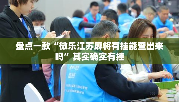 盘点一款“微乐江苏麻将有挂能查出来吗”其实确实有挂