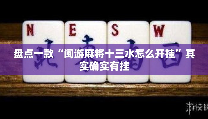 盘点一款“闽游麻将十三水怎么开挂”其实确实有挂