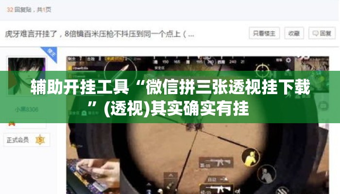 辅助开挂工具“微信拼三张透视挂下载	”(透视)其实确实有挂 
