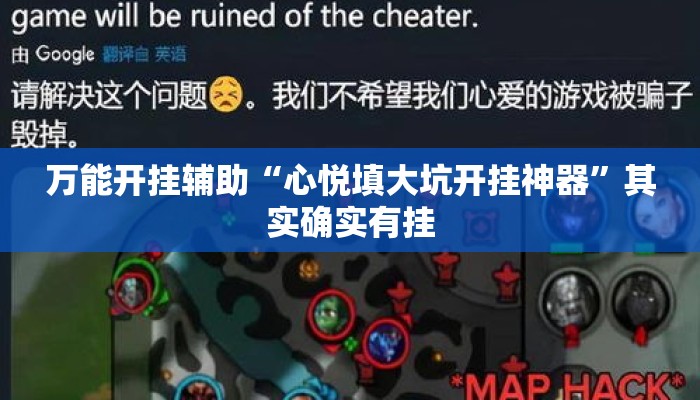 万能开挂辅助“心悦填大坑开挂神器	”其实确实有挂