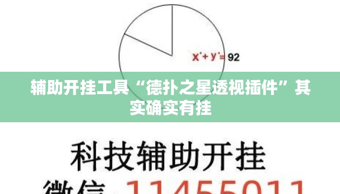 辅助开挂工具“德扑之星透视插件”其实确实有挂