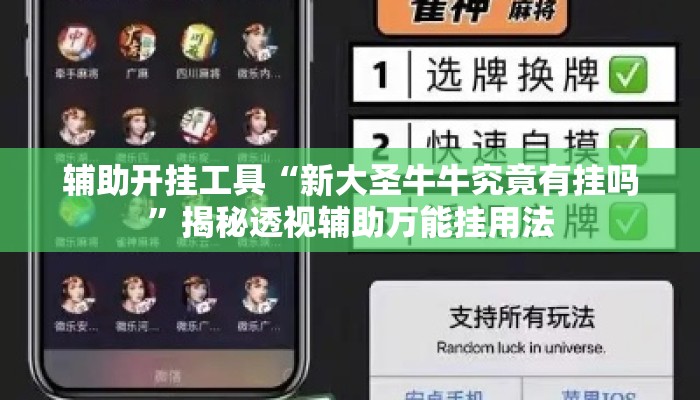 辅助开挂工具“新大圣牛牛究竟有挂吗	”揭秘透视辅助万能挂用法