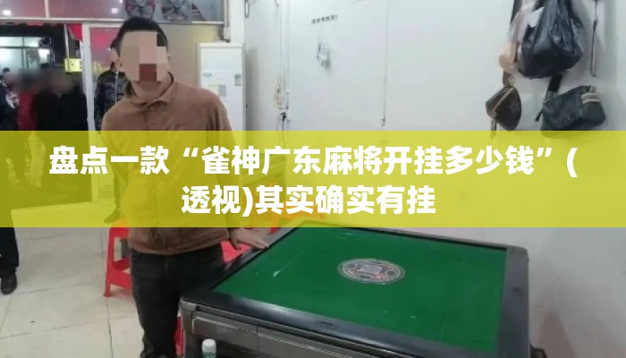 盘点一款“雀神广东麻将开挂多少钱”(透视)其实确实有挂 
