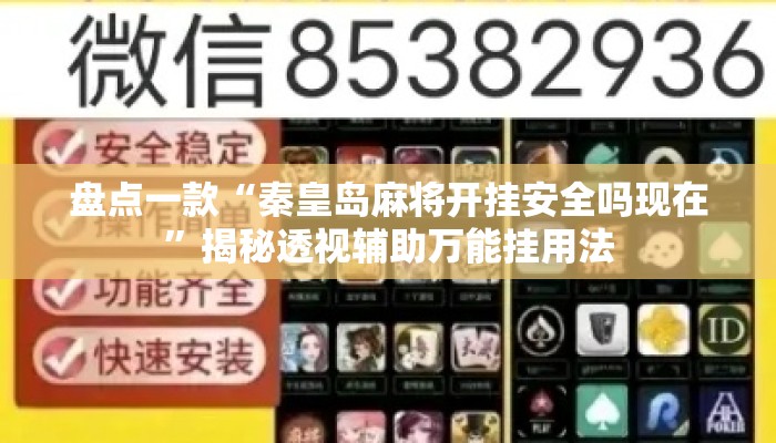 盘点一款“秦皇岛麻将开挂安全吗现在”揭秘透视辅助万能挂用法
