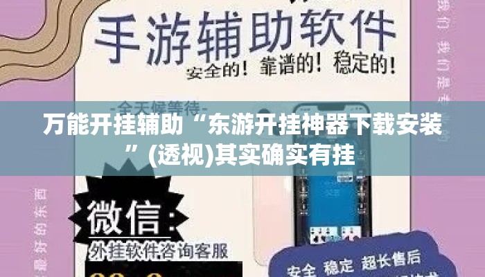 万能开挂辅助“东游开挂神器下载安装”(透视)其实确实有挂 