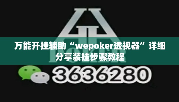 万能开挂辅助“wepoker透视器	”详细分享装挂步骤教程