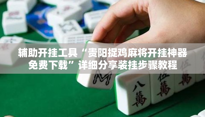 辅助开挂工具“贵阳捉鸡麻将开挂神器免费下载”详细分享装挂步骤教程