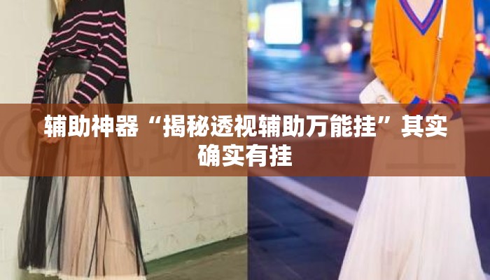 辅助神器“揭秘透视辅助万能挂”其实确实有挂