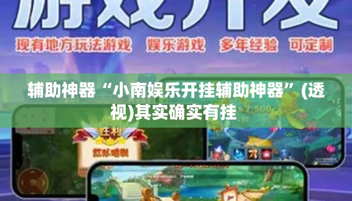 辅助神器“小南娱乐开挂辅助神器”(透视)其实确实有挂 