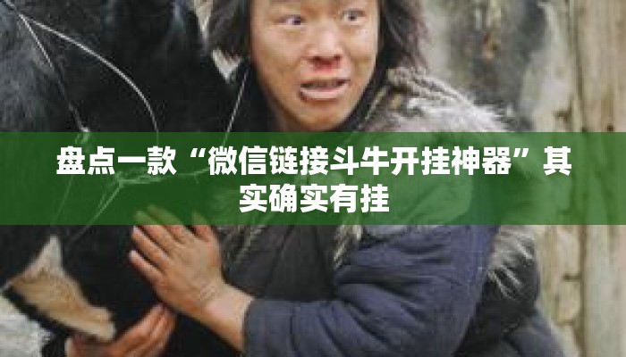 盘点一款“微信链接斗牛开挂神器”其实确实有挂
