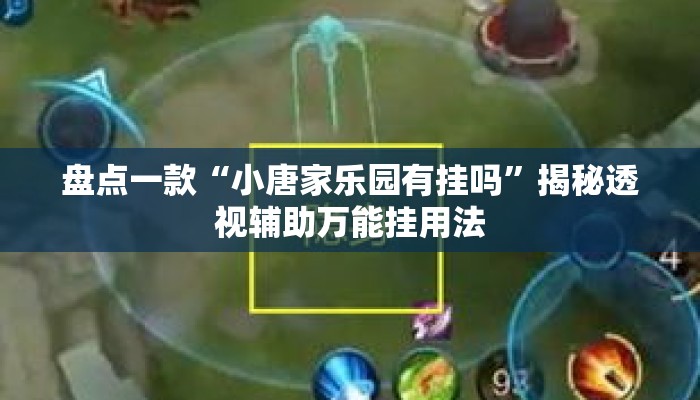 盘点一款“小唐家乐园有挂吗”揭秘透视辅助万能挂用法