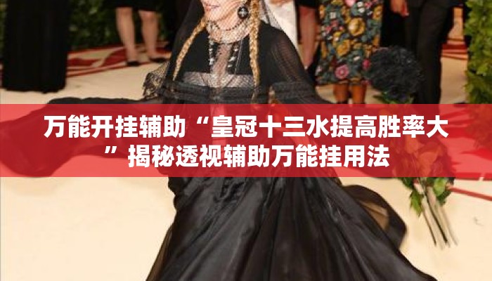 万能开挂辅助“皇冠十三水提高胜率大”揭秘透视辅助万能挂用法