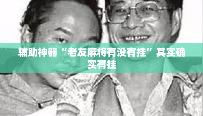 辅助神器“老友麻将有没有挂”其实确实有挂