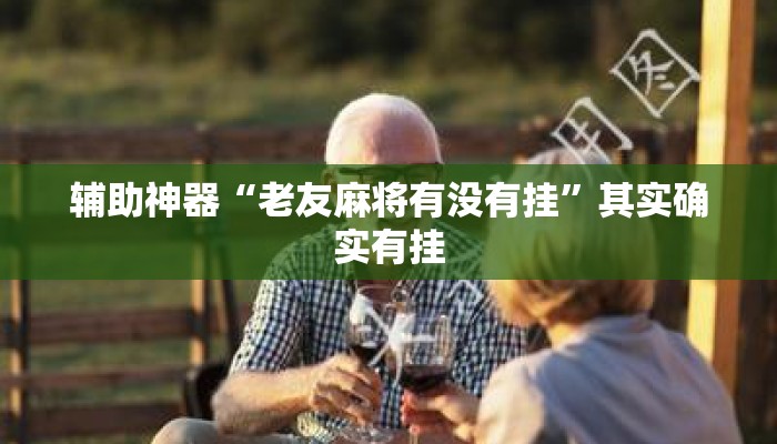 辅助神器“老友麻将有没有挂”其实确实有挂