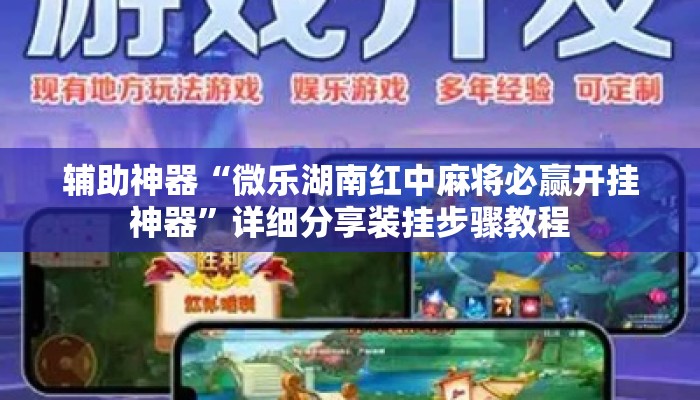 辅助神器“微乐湖南红中麻将必赢开挂神器	”详细分享装挂步骤教程