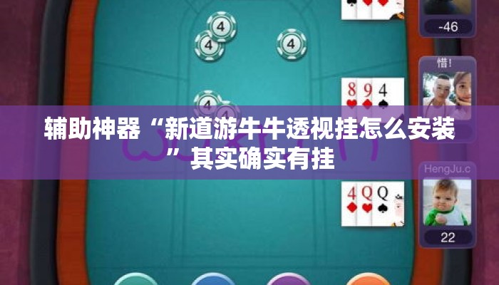 辅助神器“新道游牛牛透视挂怎么安装	”其实确实有挂