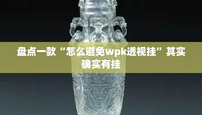 盘点一款“怎么避免wpk透视挂	”其实确实有挂
