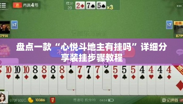 盘点一款“心悦斗地主有挂吗”详细分享装挂步骤教程