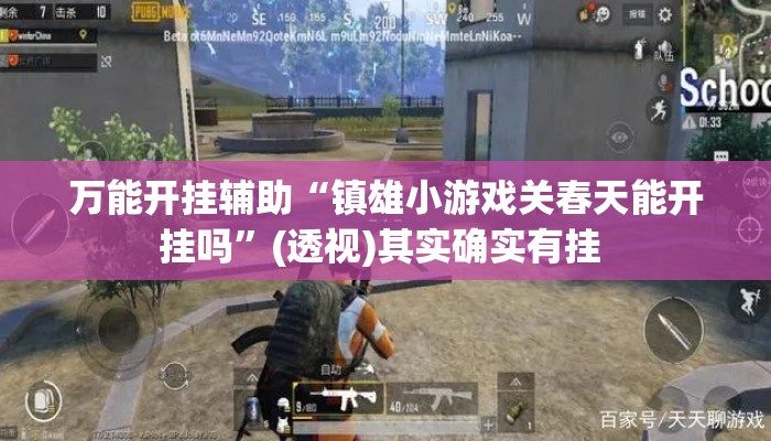 万能开挂辅助“镇雄小游戏关春天能开挂吗”(透视)其实确实有挂 