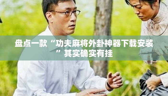 盘点一款“功夫麻将外卦神器下载安装”其实确实有挂