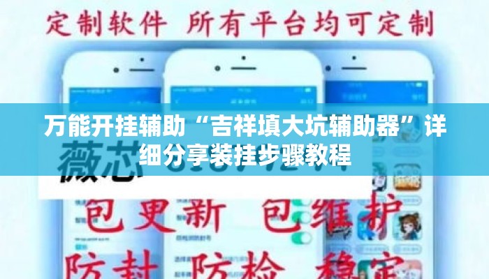 万能开挂辅助“吉祥填大坑辅助器”详细分享装挂步骤教程