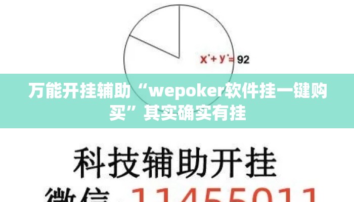 万能开挂辅助“wepoker软件挂一键购买	”其实确实有挂
