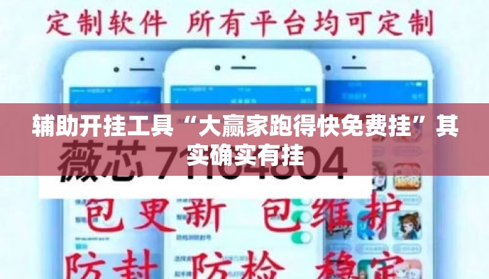 辅助开挂工具“大赢家跑得快免费挂”其实确实有挂