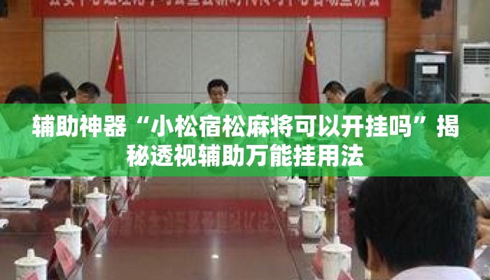 辅助神器“小松宿松麻将可以开挂吗”揭秘透视辅助万能挂用法