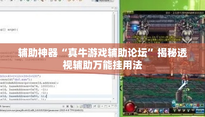 辅助神器“真牛游戏辅助论坛	”揭秘透视辅助万能挂用法