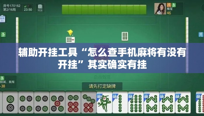 辅助开挂工具“怎么查手机麻将有没有开挂”其实确实有挂