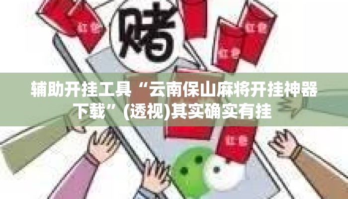 辅助开挂工具“云南保山麻将开挂神器下载”(透视)其实确实有挂 