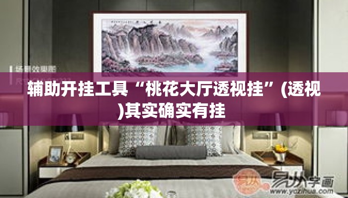 辅助开挂工具“桃花大厅透视挂	”(透视)其实确实有挂 