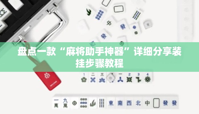 盘点一款“麻将助手神器”详细分享装挂步骤教程