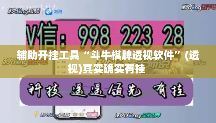 辅助开挂工具“斗牛棋牌透视软件	”(透视)其实确实有挂 