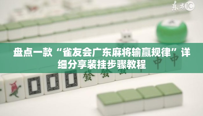 盘点一款“雀友会广东麻将输赢规律”详细分享装挂步骤教程