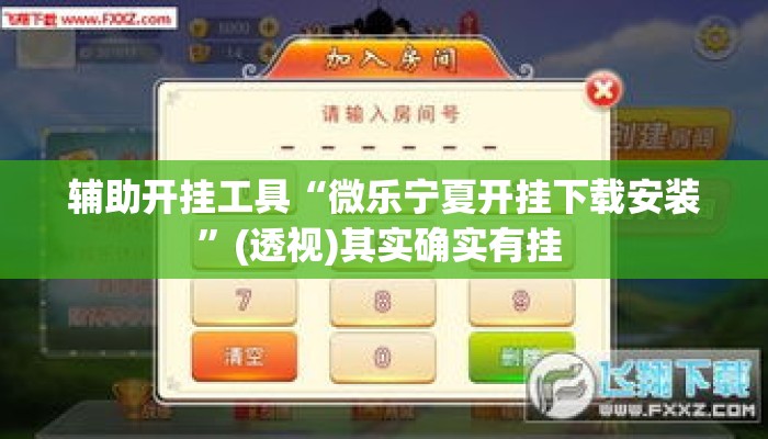 辅助开挂工具“微乐宁夏开挂下载安装”(透视)其实确实有挂 