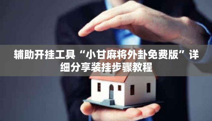 辅助开挂工具“小甘麻将外卦免费版	”详细分享装挂步骤教程