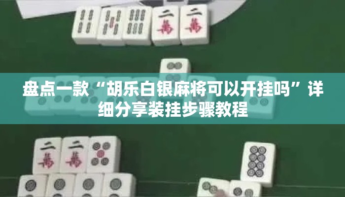 盘点一款“胡乐白银麻将可以开挂吗”详细分享装挂步骤教程