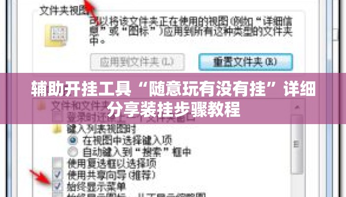 辅助开挂工具“随意玩有没有挂	”详细分享装挂步骤教程