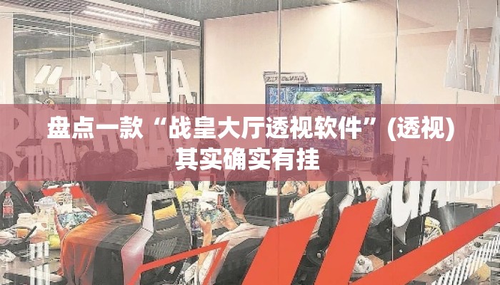 盘点一款“战皇大厅透视软件”(透视)其实确实有挂 