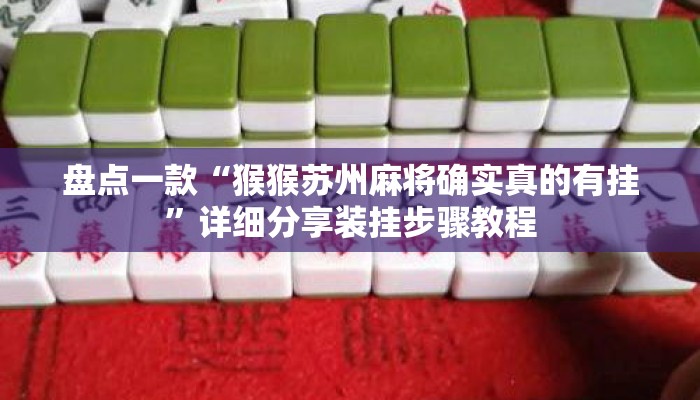 盘点一款“猴猴苏州麻将确实真的有挂	”详细分享装挂步骤教程