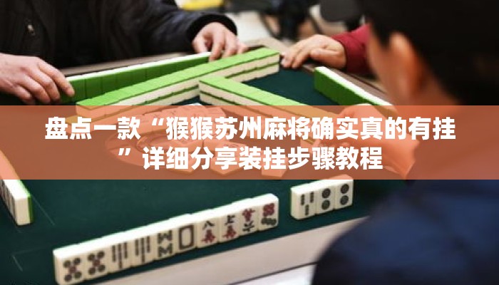 盘点一款“猴猴苏州麻将确实真的有挂”详细分享装挂步骤教程