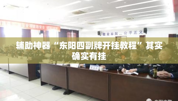 辅助神器“东阳四副牌开挂教程”其实确实有挂