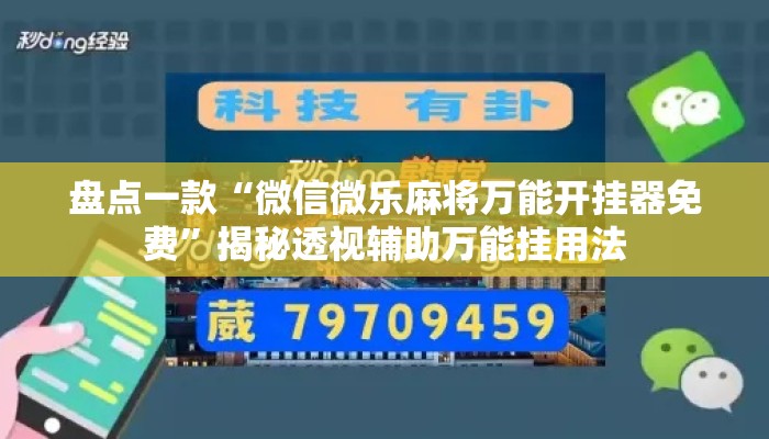 盘点一款“微信微乐麻将万能开挂器免费”揭秘透视辅助万能挂用法