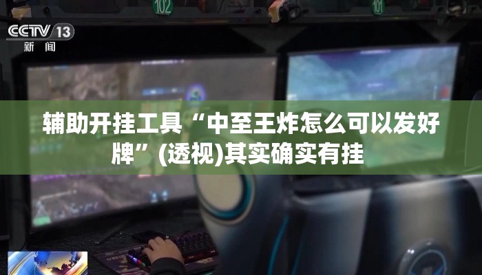 辅助开挂工具“中至王炸怎么可以发好牌”(透视)其实确实有挂 