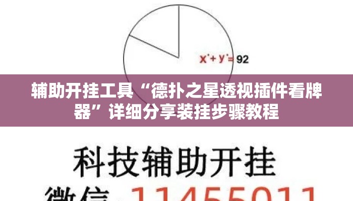 辅助开挂工具“德扑之星透视插件看牌器”详细分享装挂步骤教程