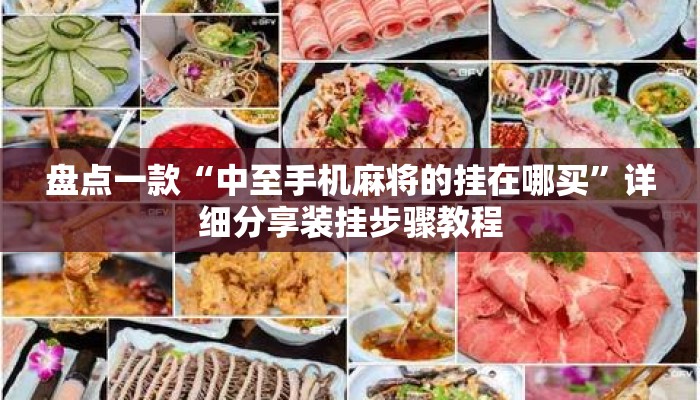 盘点一款“中至手机麻将的挂在哪买”详细分享装挂步骤教程
